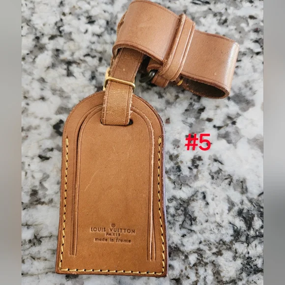 Louis Vuitton Tan Leather Strap and Tag s-l400.jpg main image 4